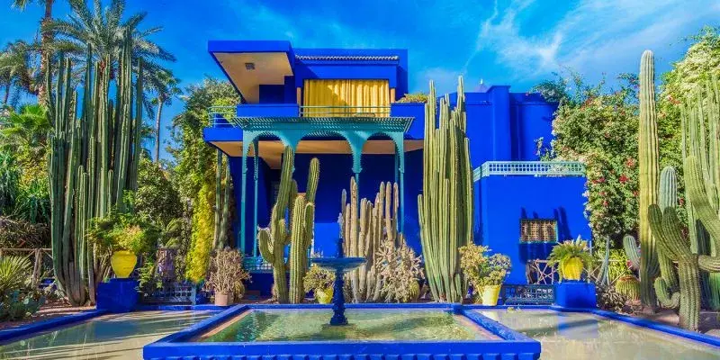 Jardim Majorelle em Marrakech